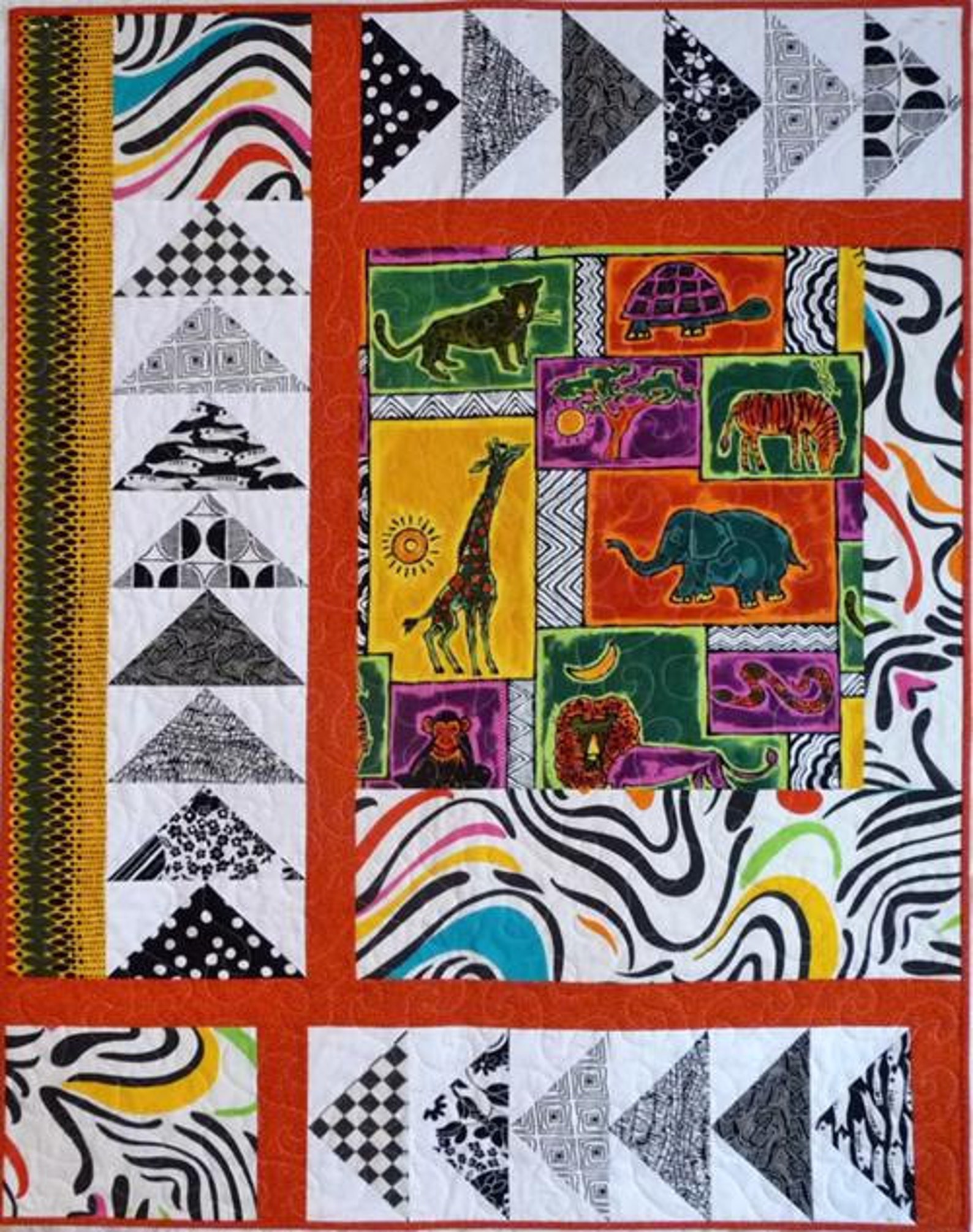 Pattern Playtime Playtime Baby Quilt Pattern (PDF Download) by Leslie Edwards @ Quilting ...