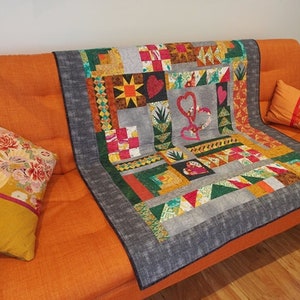 Random Heart Quilt Pattern (PDF Download) by Leslie Edwards @ Quilting ...