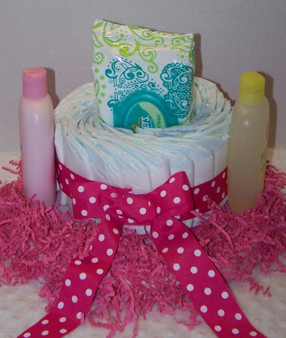 crib diaper cake