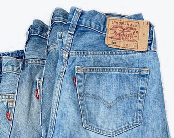 Reserved 90S Levi'S 501 Red Tab Vintage Denim Jeans - Etsy