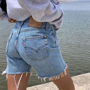 ALL SIZES 26-42 - Vintage Levi Jean Shorts Custom Hand Pick