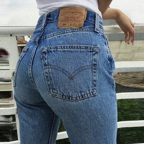 Vintage Levi's Jeans All Sizes High Waisted Jeans - Etsy