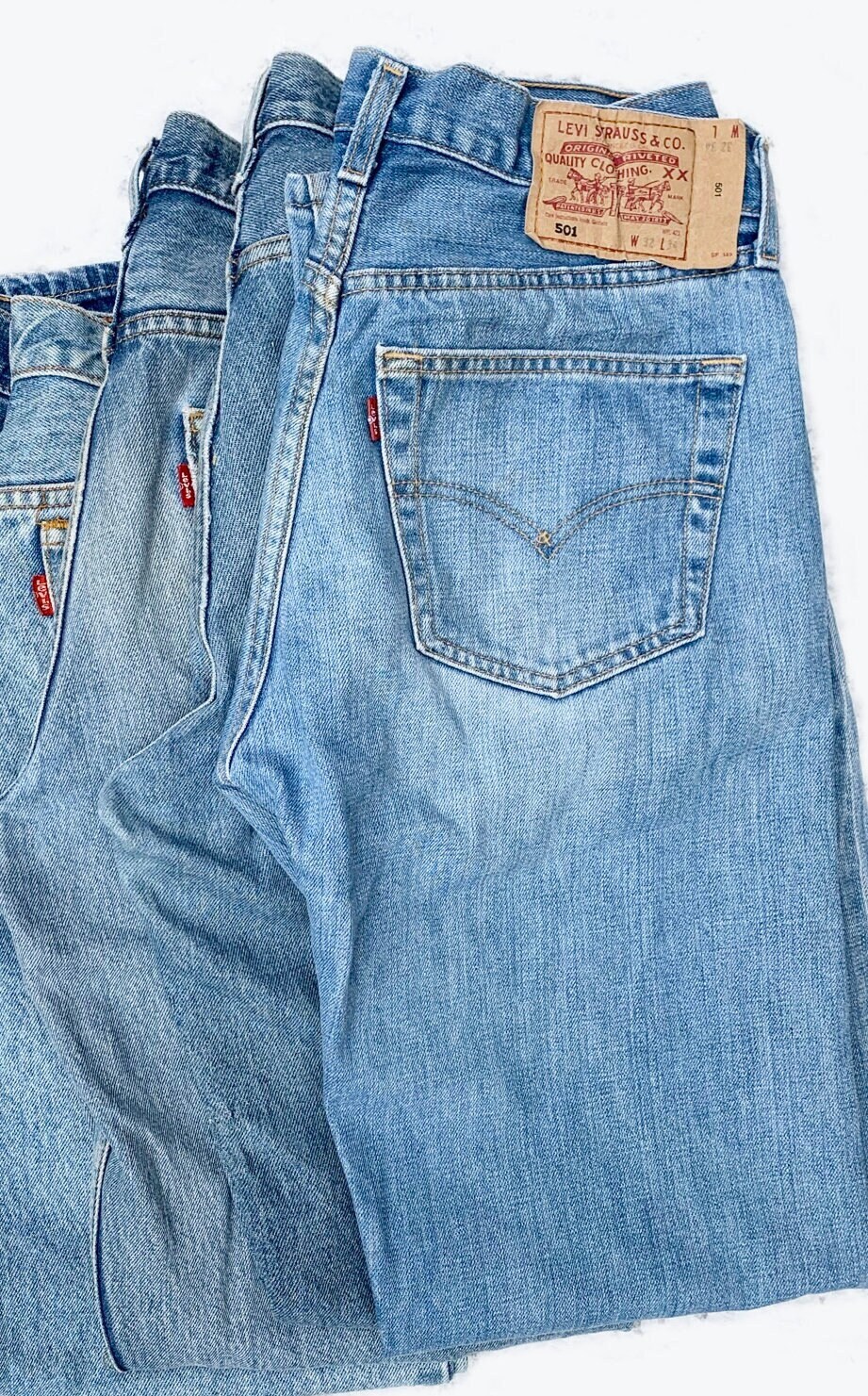 VTG Levi's Vintage 70s 501 XX LVC USA Made Distressed Jean's Original ...