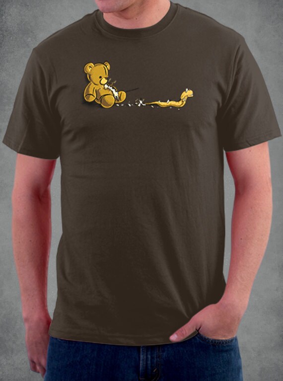 Adoraburst Alien Chestburster Teddy Bear Tshirt 100 Cotton Etsy