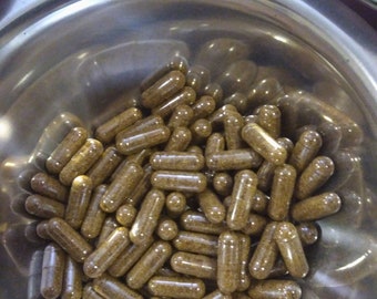 Manzanilla, Damiana y Pasiflora Orgánica >>> 200 CÁPSULAS VEGETARIANAS