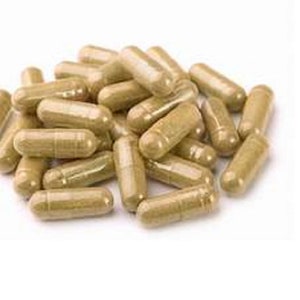 May include: A pile of light brown capsules, likely herbal supplements.