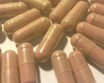 Organic Gentian Root >> Gentiana Lutea  >> 200 VEGGIE CAPS