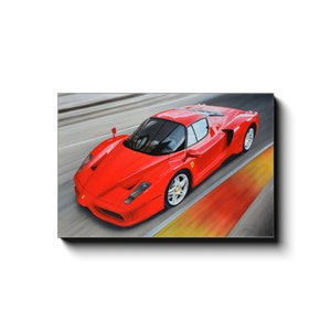 Enzo Ferrari Canvas Wrap 16 X 24