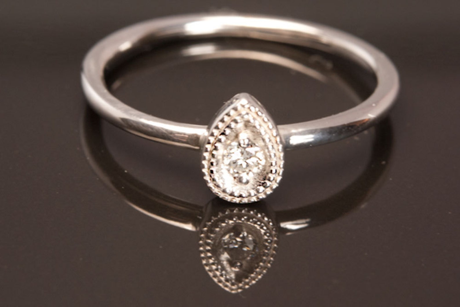 Stackable Diamond Ring - Etsy