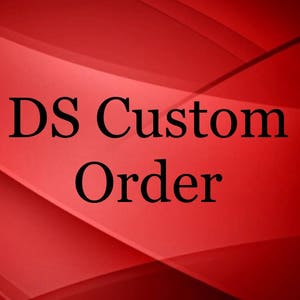 Pedido personalizado de DS