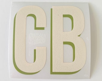 monogram stickers for luggage