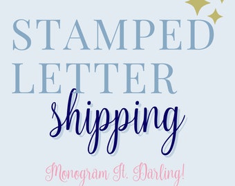 Stamped Letter Shipping