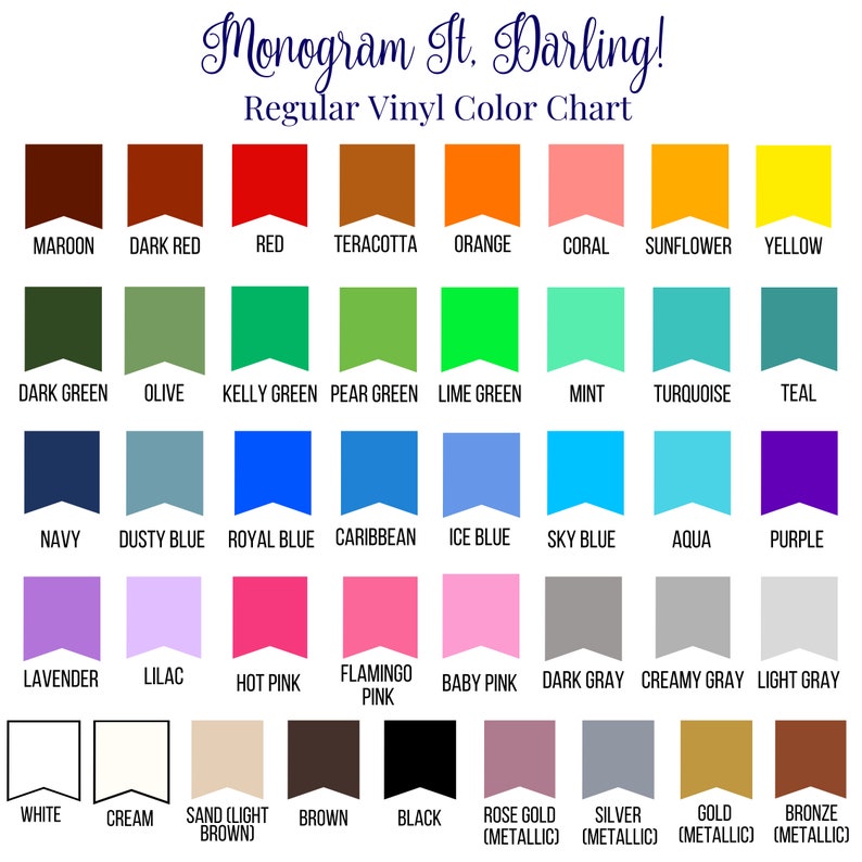 Monogram Sticker Decal many styles, colors, and uses image 3