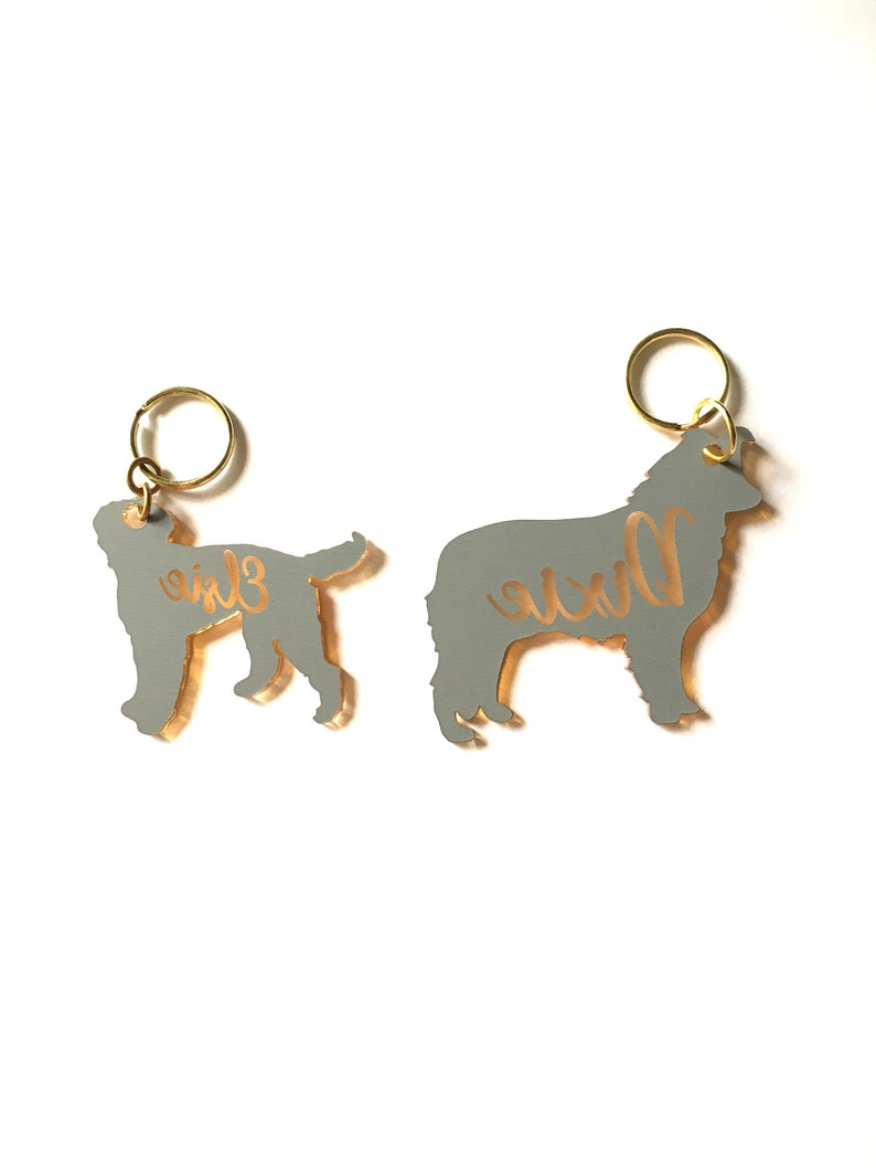 Personalized Dog Keychain ANY BREED AVAILABLE Dog Mom Etsy