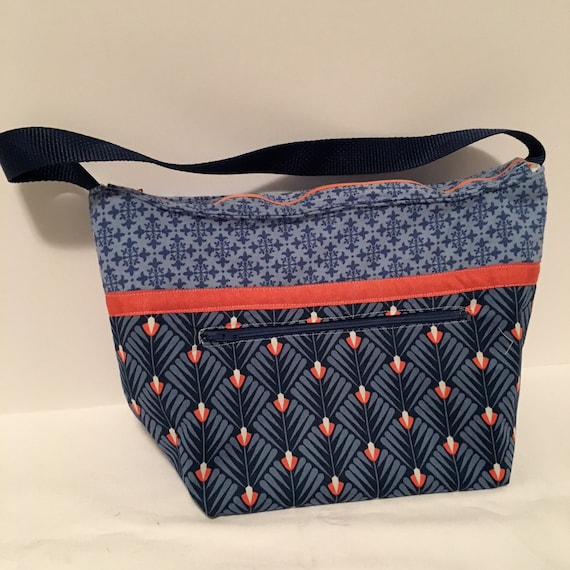 zoom washable lunch bag