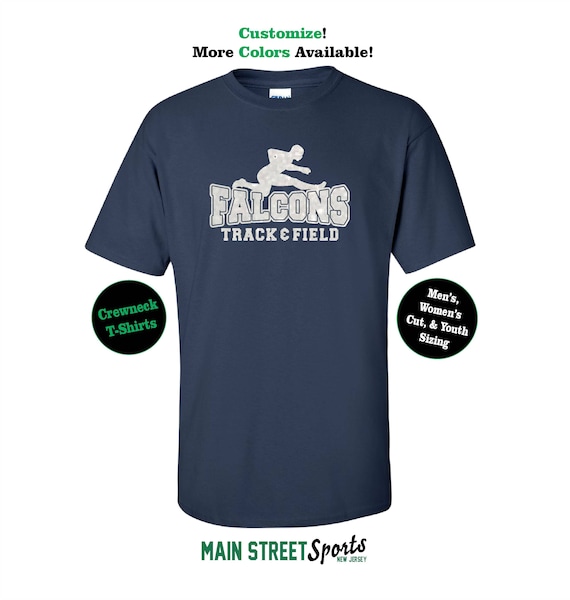 TRACK & FIELD SHIRT. Track and Field Shirt. Hurdler Shirt. Track Shirt. Track Tee. Track Team Shirt. Custom Sports Shirt. Sports Team Shirt.