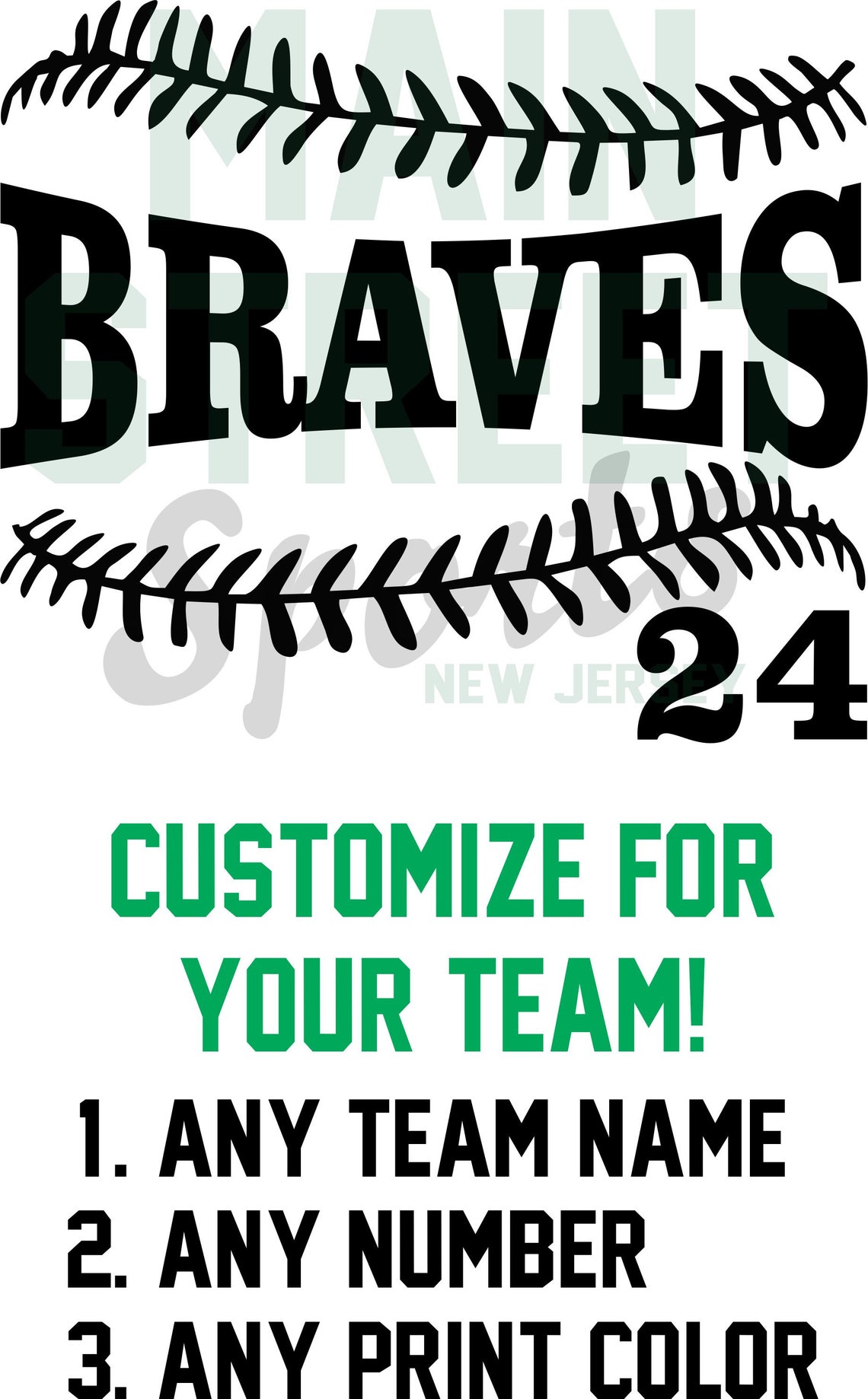 SOFTBALL Shirt. BASEBALL Shirt. Softball Team Shirt. Custom Etsy