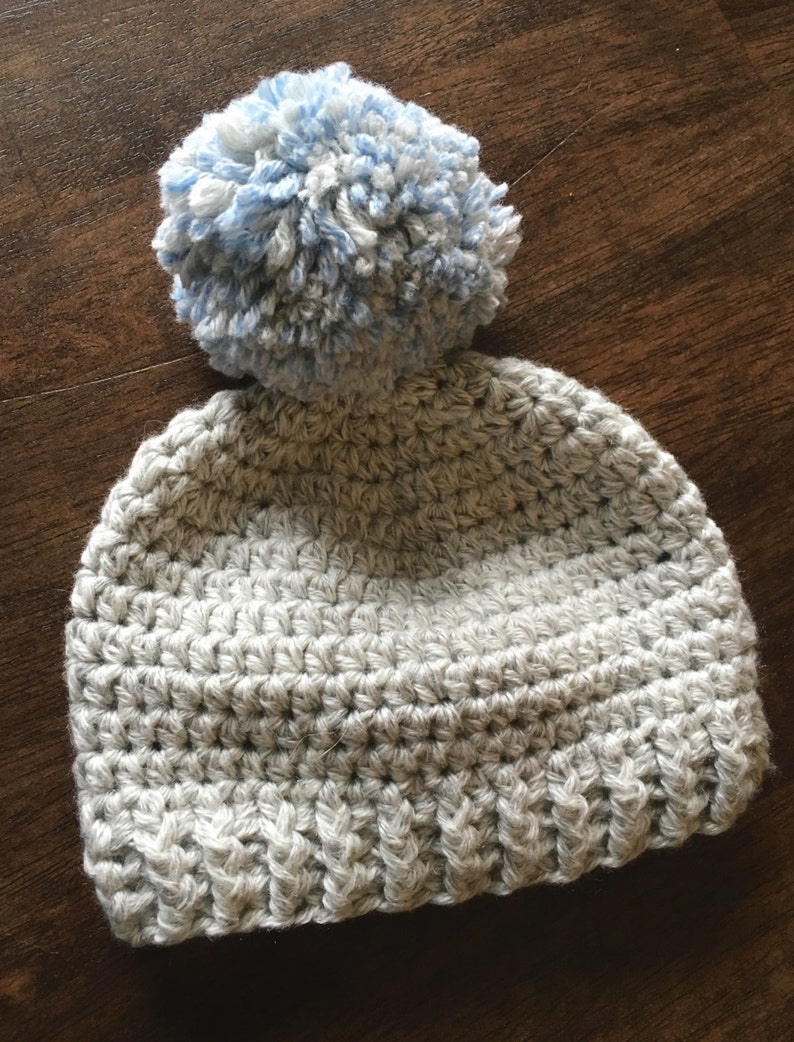 gray stocking cap