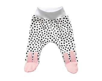Baby girl trousers with feet Clearance