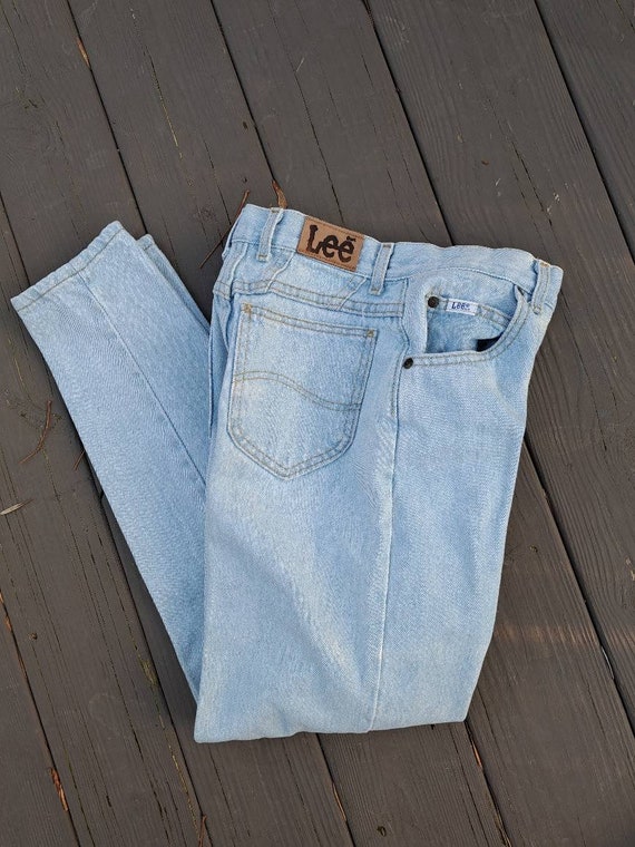Vintage 90s LEE Jeans Sz 6 MED 26 X 30 1/4" High R