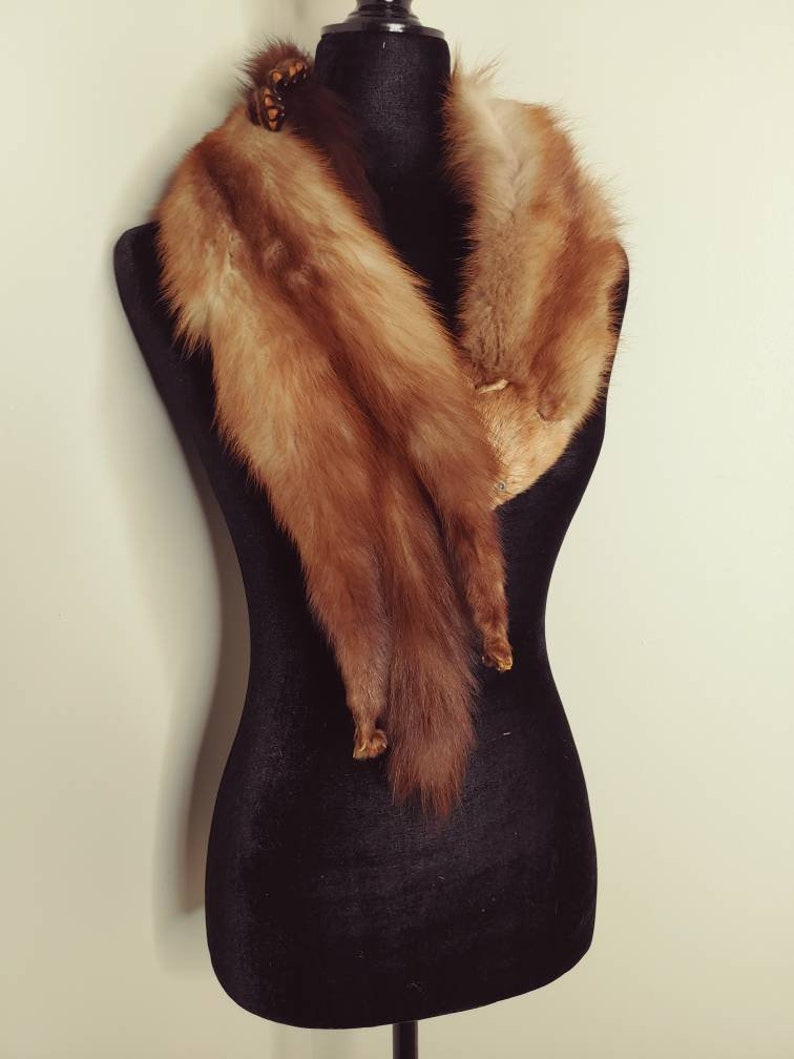 genuine fur wrap