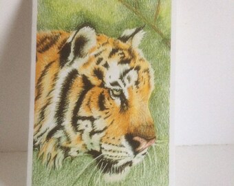 Tiger Card, A6 size