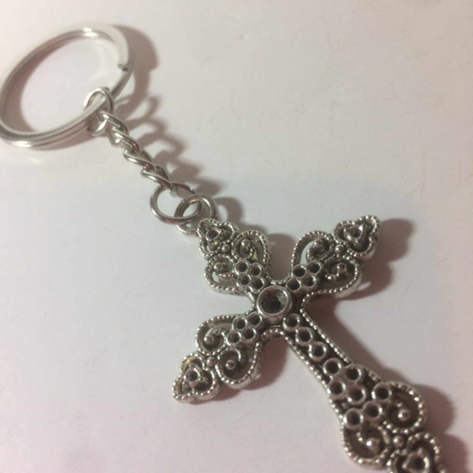 Cross Key Chain Cross Key Ring Cross Car Keys Ring Etsy UK