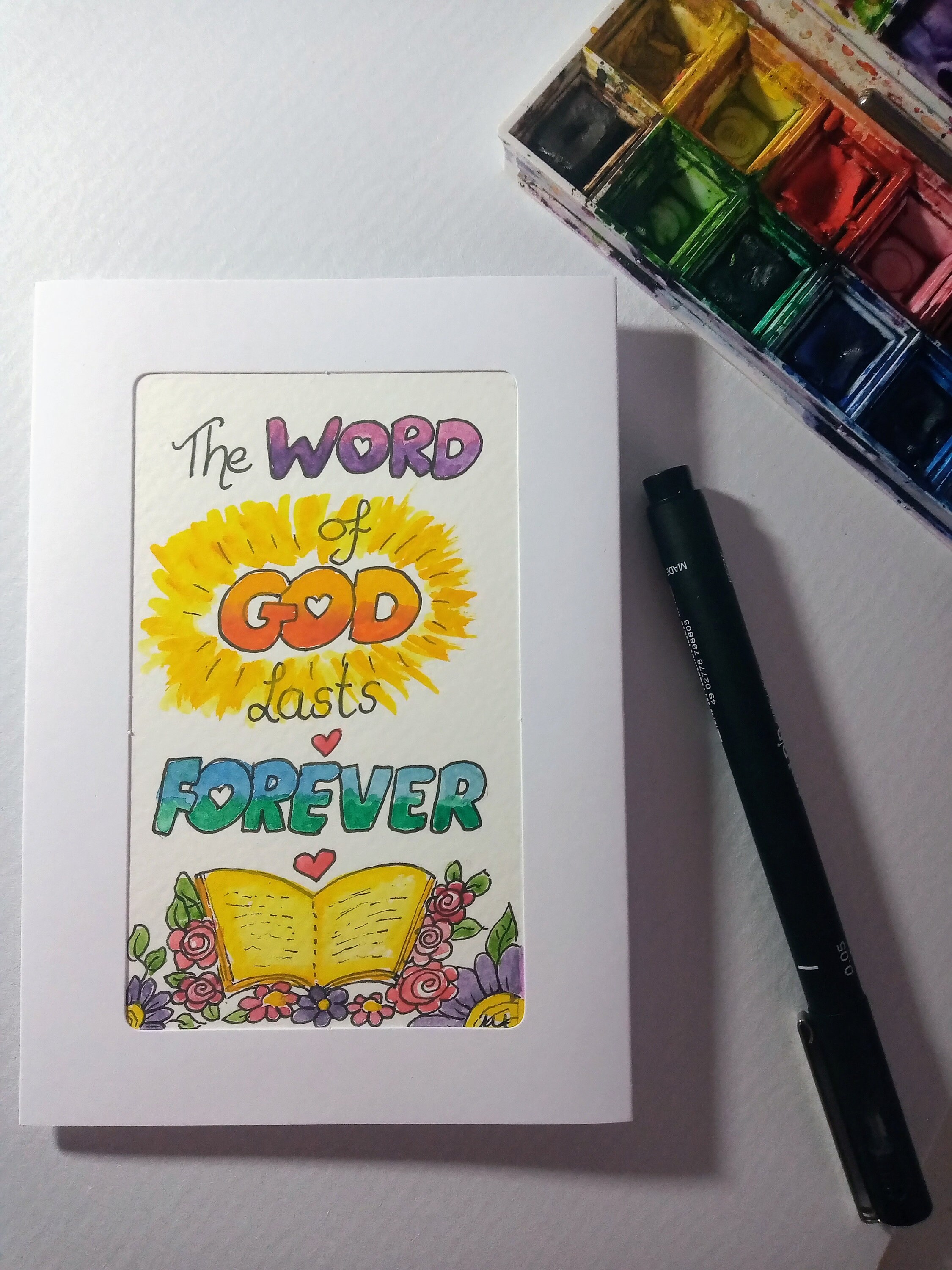 The Word Of God Stands Forever {A6 Notebook} The Word Of God Stands Forever {A6 Notebook}