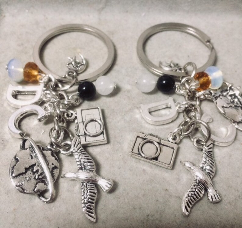 Photographers Keychain World Travellers Gift Erkensis Kus Etsy