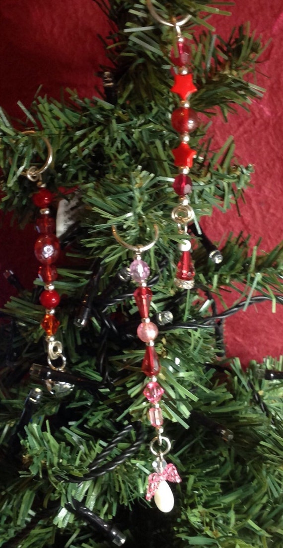 Christmas Decorations Tree Decorations Sparkly Icicles Etsy