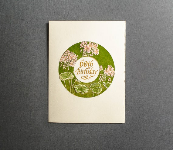 Old English Co. Geburtstagskarte 'To Someone Special' – Mit Blumendesign & Goldfolie, Blanko Innen, 15x15 Cm