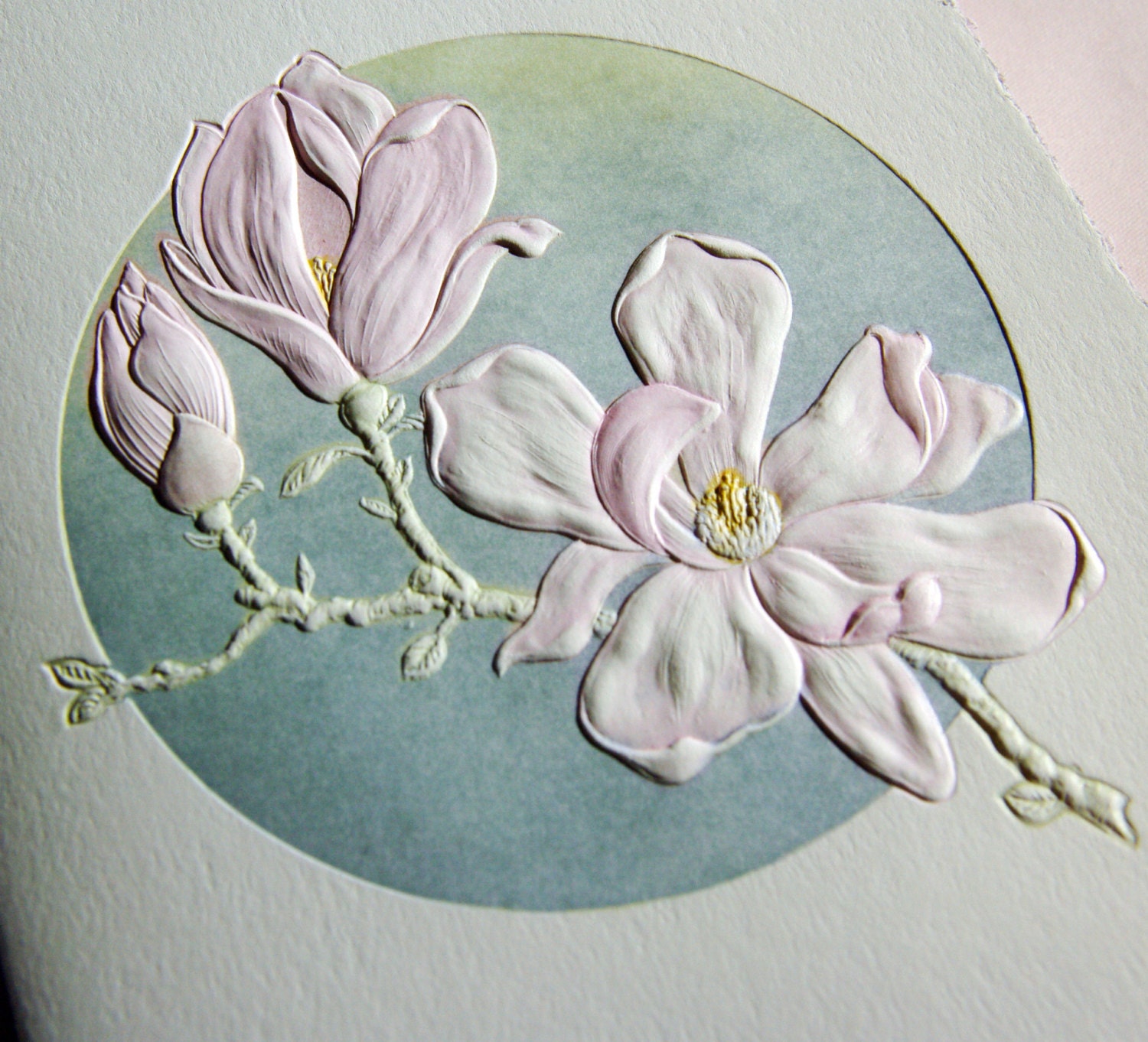 Magnolia Card Blank Magnolia Card Blank
