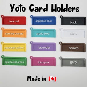 Yoto Card Holders, set of 5 plus wire loop image 4