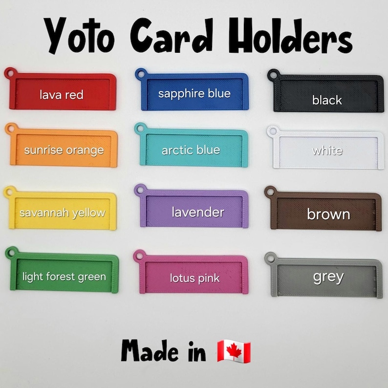 Yoto Card Holders, set of 5 plus wire loop image 4