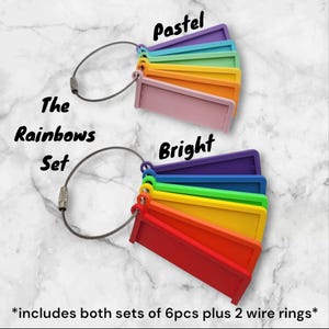 Porte-cartes Yoto - The Rainbows Pack - 12 pcs avec 2 anneaux métalliques