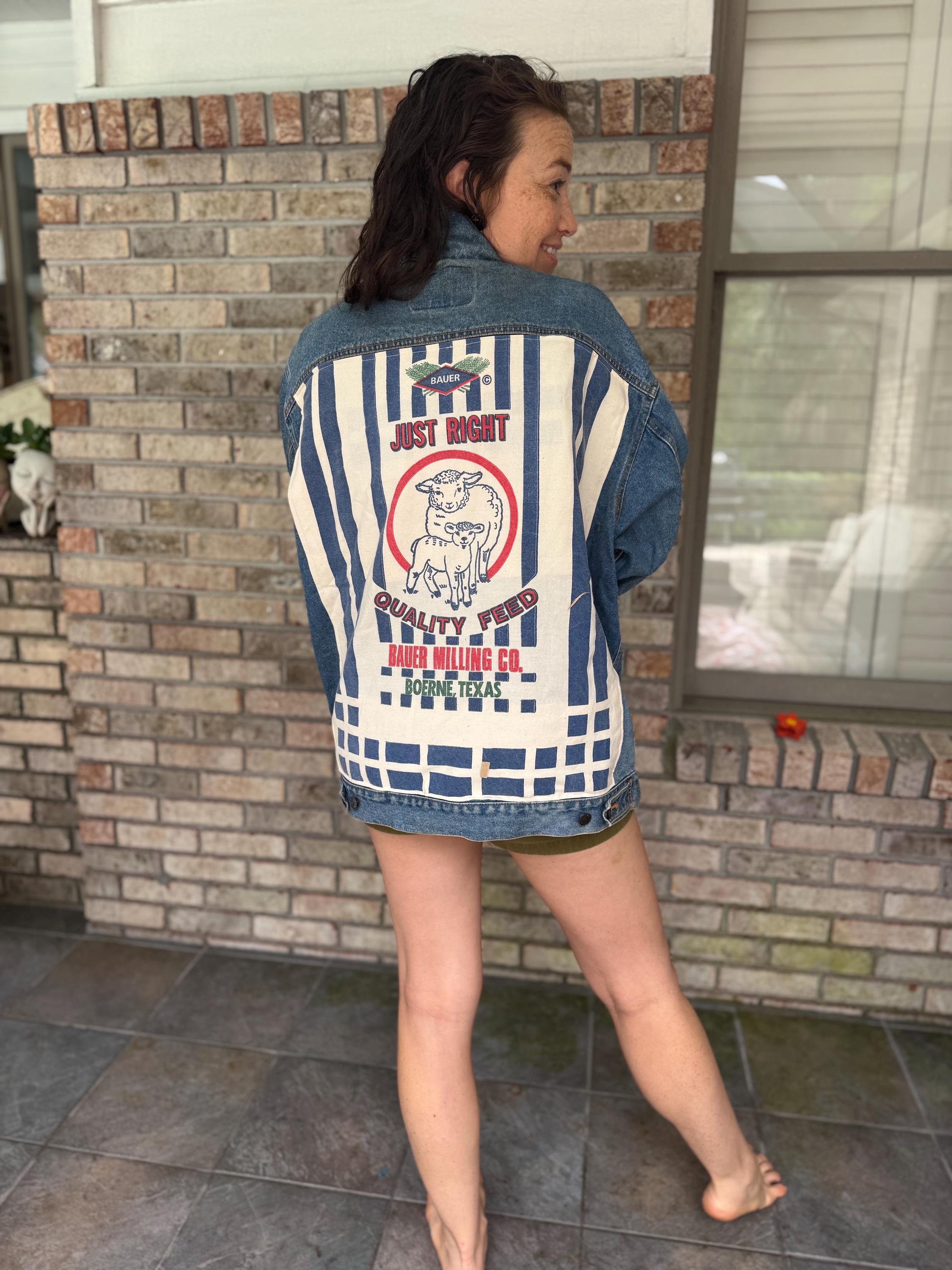 Feed Sack Jacket - Etsy