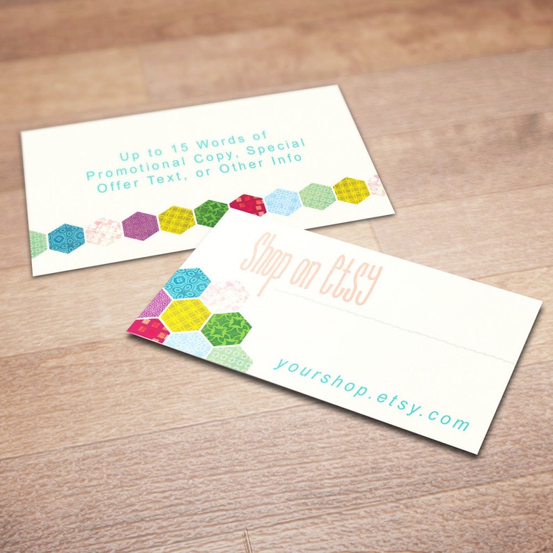 100 Custom Business Cards for Promoting Your Etsy Shop Patch Etsy