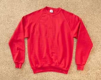 Download Plain Red Crewneck Etsy