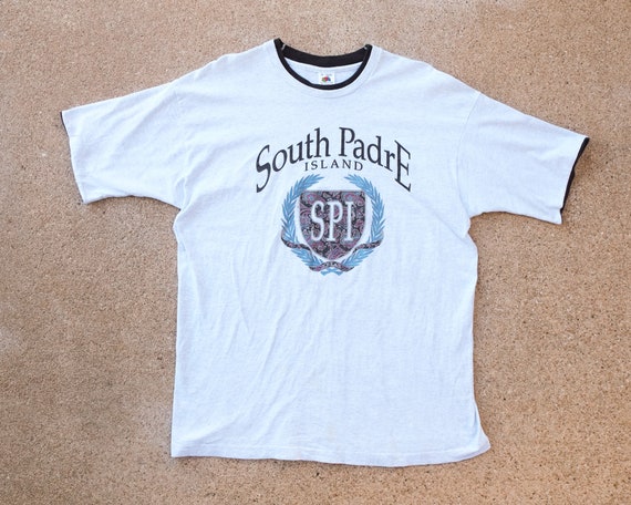 South Padre Shirt XL - Vintage 90s South Padre Is… - image 1