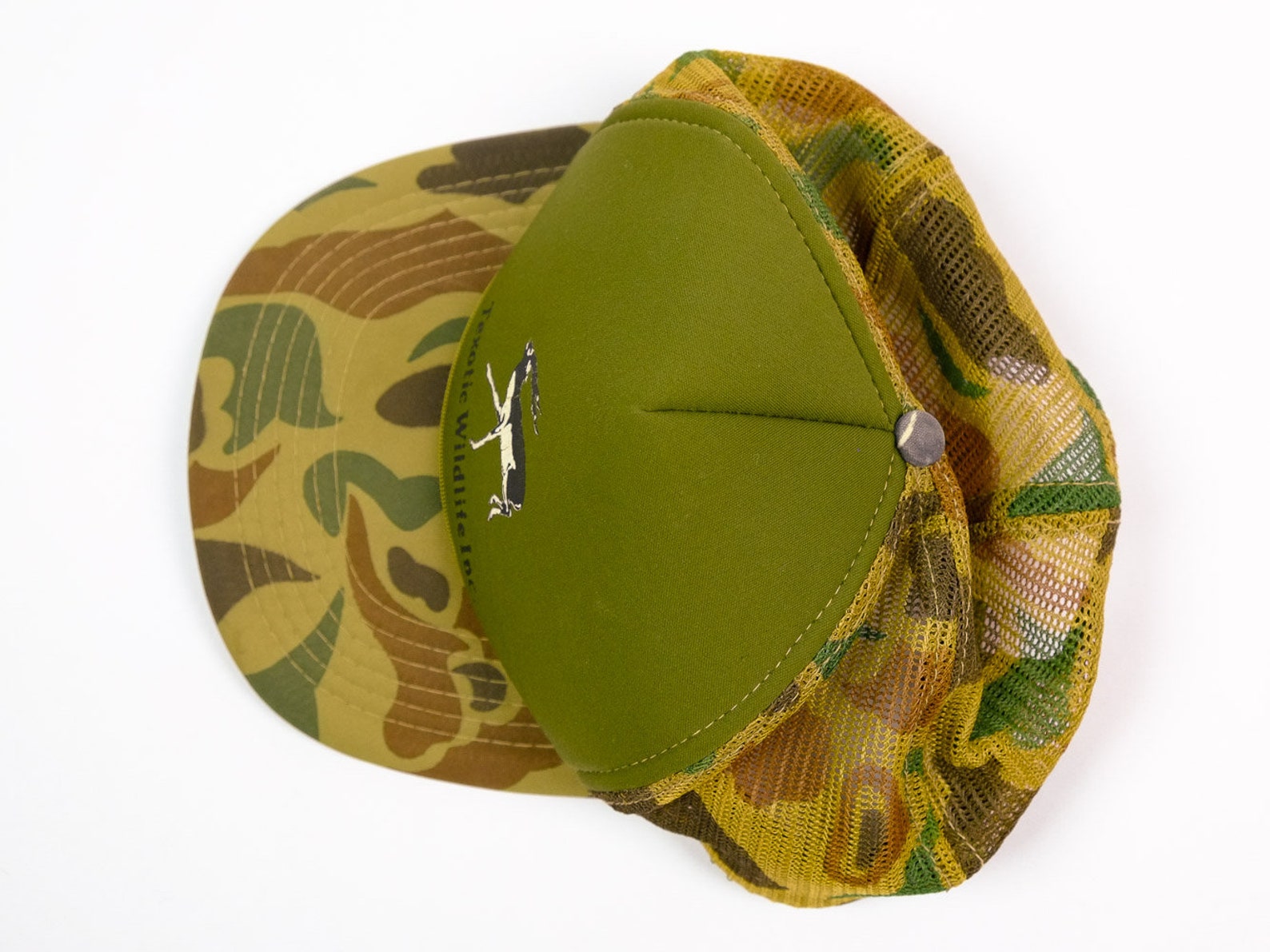 Texotic Wildlife Hat Vintage Camo Hat Vintage Hunting Hat Etsy