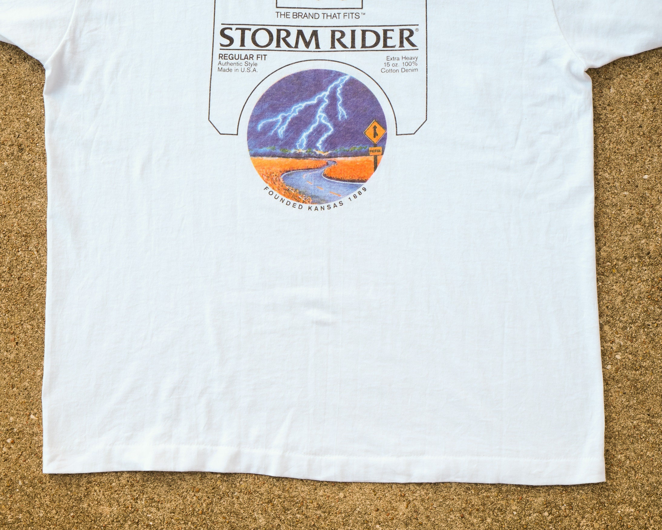 Lee Shirt XL - Vintage Lee Storm Rider T-shirt Extra Large Lee Shirt XL - Vintage Lee Storm Rider T-shirt Extra Large