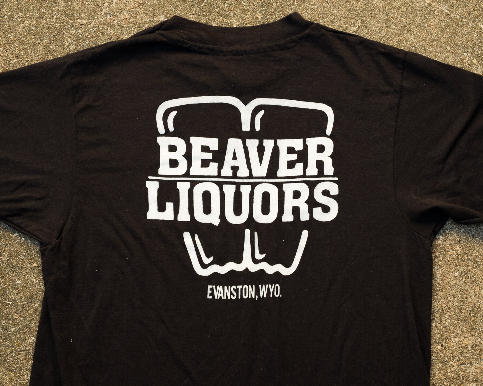 Beaver Liquors Shirt 80s Bar Shirt Evanston Wyoming the Etsy UK