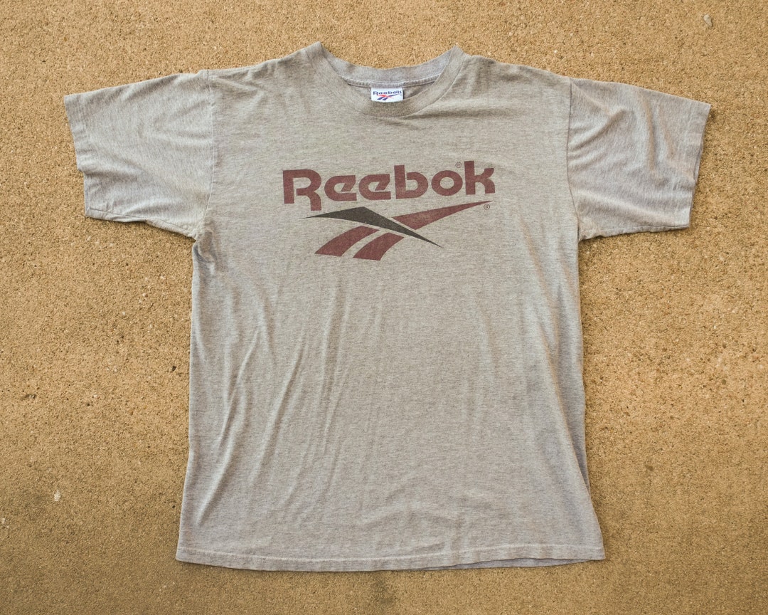 90s / 00s/ 】カナダ製 Reebok リーボック tシャツ テック