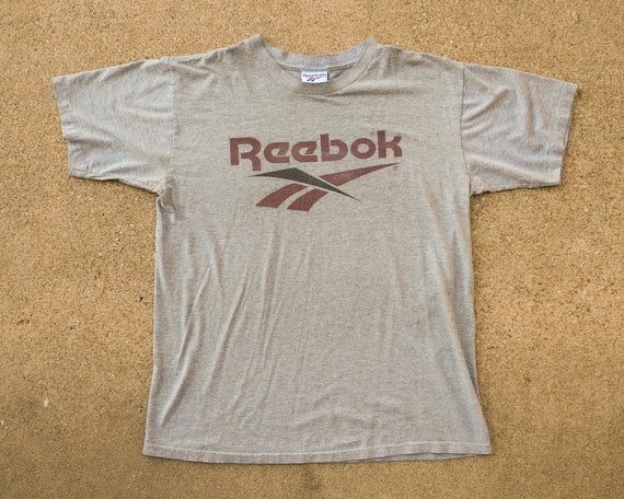 90s Reebok Shirt L - Vintage Reebok T-shirt Large… - image 1