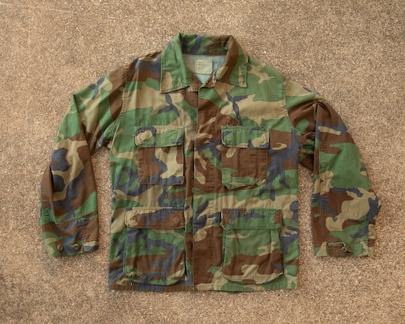 Vintage Camo Army Jacket Men's Medium U.S. Marines | Etsy
