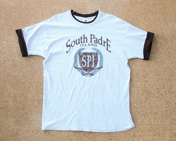 South Padre Shirt XL - Vintage 90s South Padre Is… - image 6