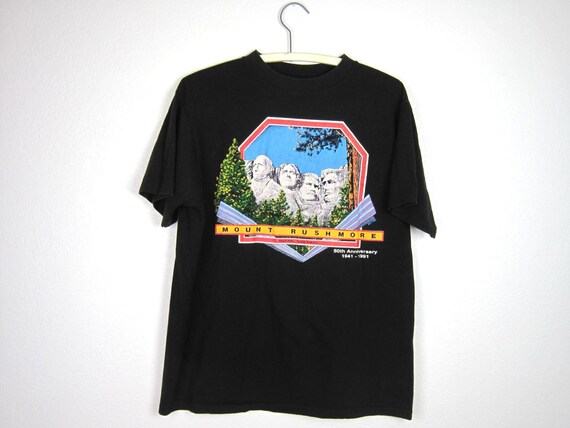 Mt Rushmore Shirt L - Mt Rushmore 50th Anniversar… - image 1