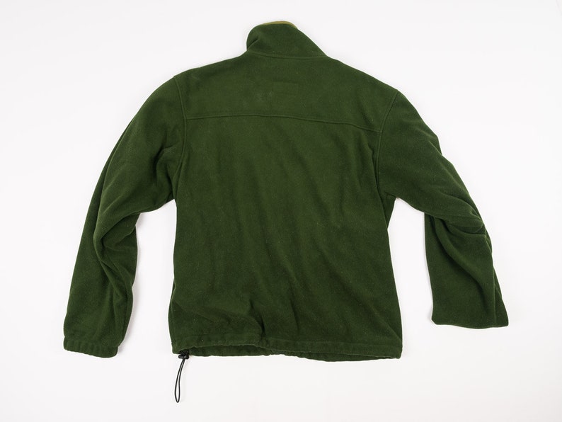 Vintage LL Bean Fleece M LL Bean Fleece M 90s LL Bean Polartec Fleece Jacket Medium Forest Green Fleece Jacket Full Zip- 90s Outerwear