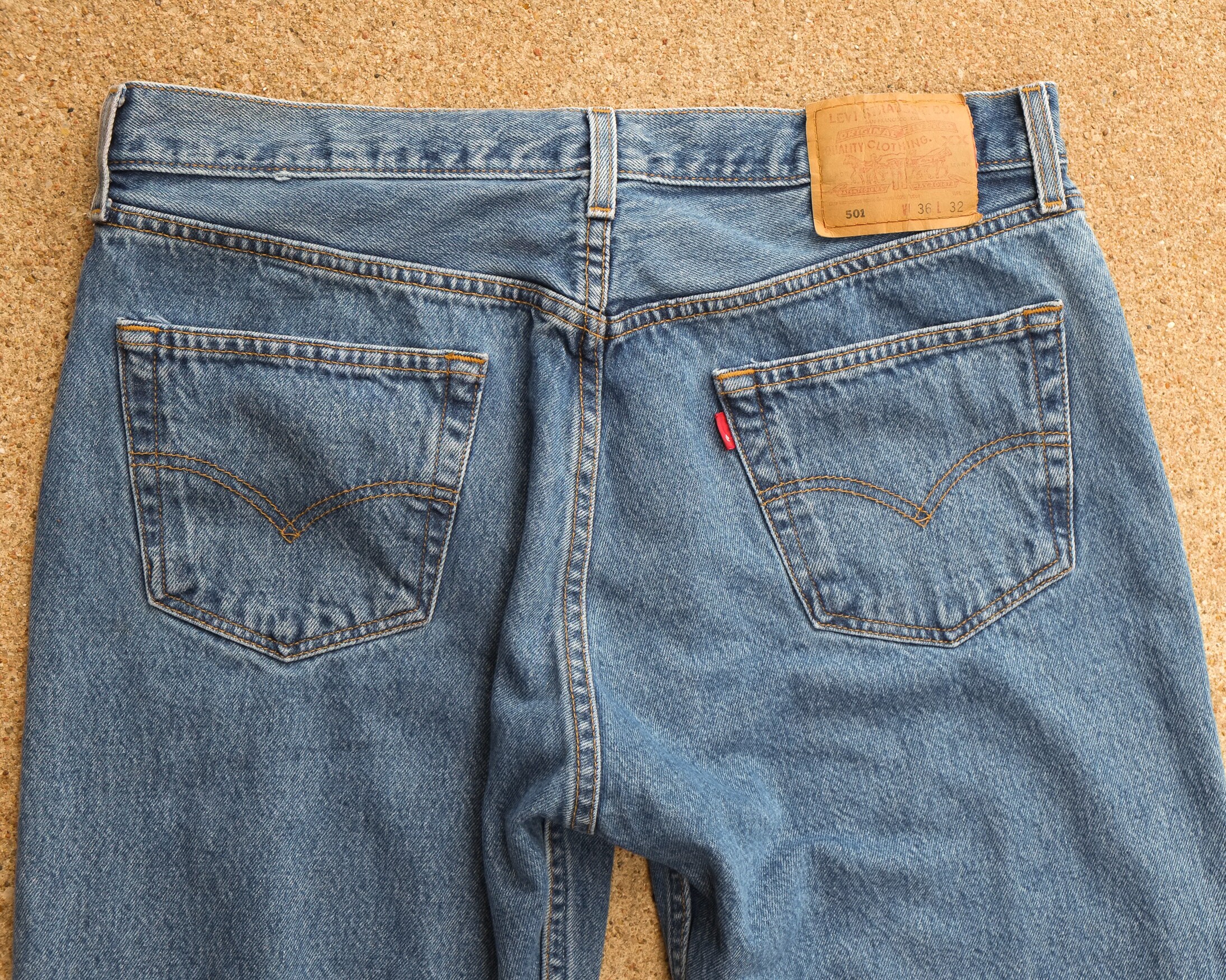 Size 34 Levi's 501 Jeans Vintage Men's Levi's - Etsy