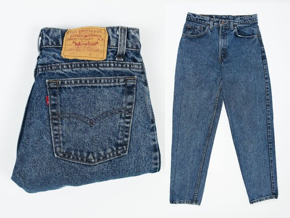 Size 30 Levis Jeans 550 Vintage 80s 